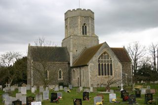 photo of St Mary's Church burial ground
